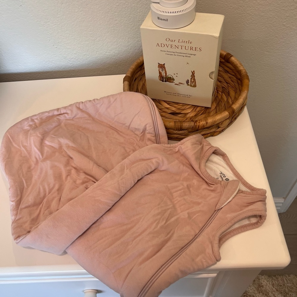 KYTE Cozy Pink Sleep Sack